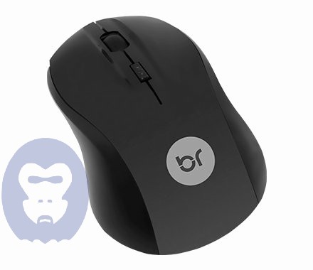 Mouse S/Fio Design Ergonomico Pt 0095 -  ...