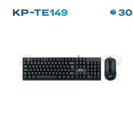 Kit Teclado e Mouse com Fio Knup KP-TE14 ...
