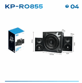 Caixa de Som Multimídia Knup KP-RO855 40W...