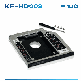 Adaptador Caddy Knup KP-HD009 12,7mm para...