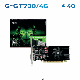 Placa de Vídeo Revenger GeForce GT730 4GB...