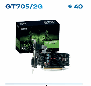 Placa de Vídeo Revenger GeForce GT705 2G ...