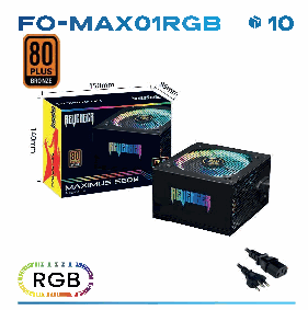 Fonte ATX Revenger FO-MAX01RGB 550W RGB 8...